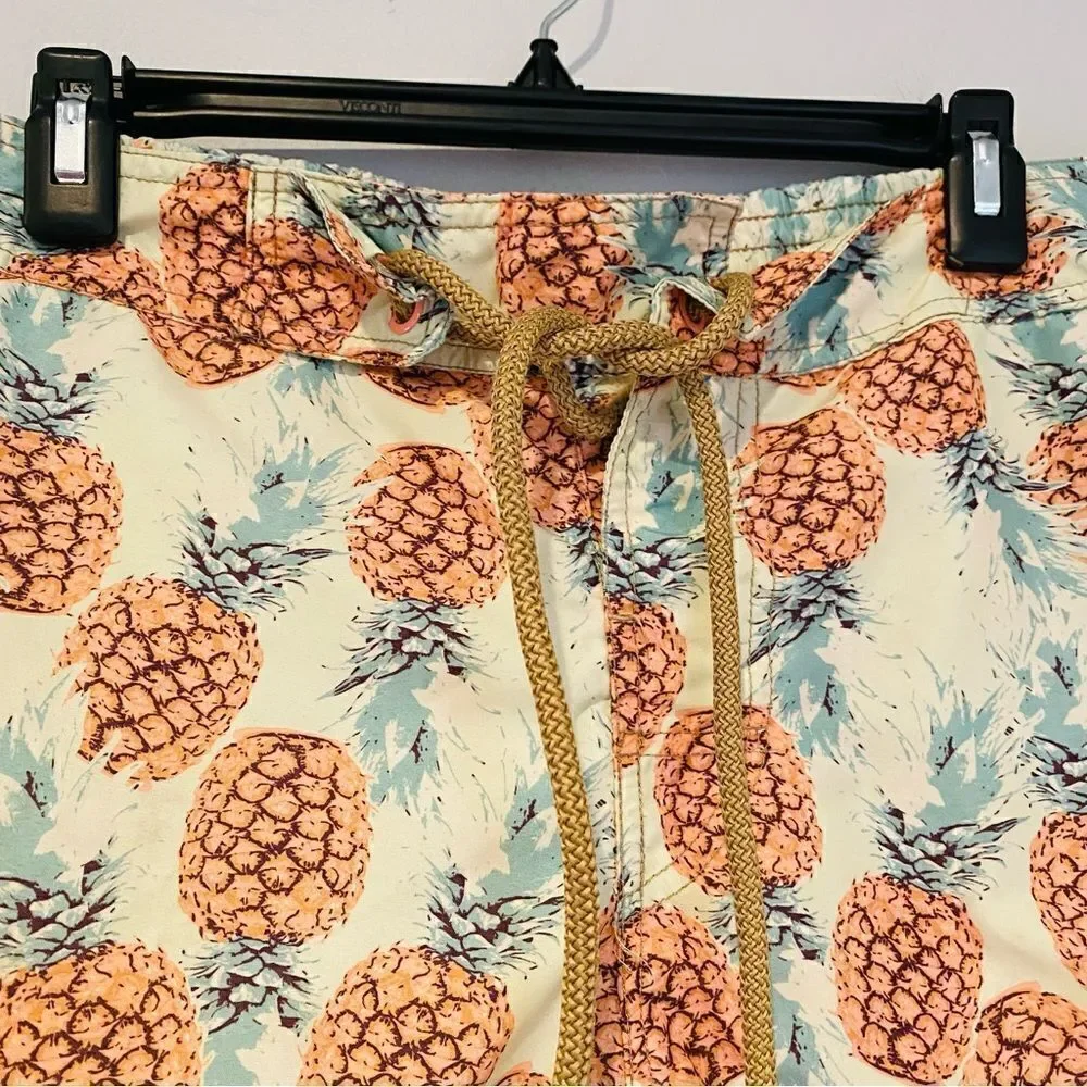 Maaji Pineapple Shakes Swim Trunks Size Large